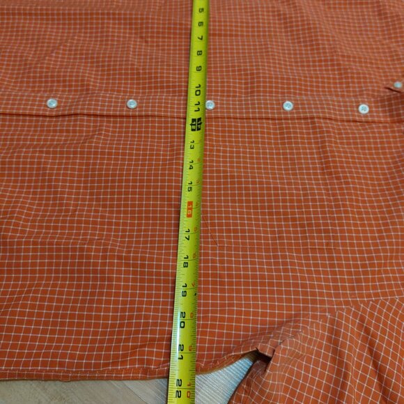 L.L.Bean Men Size M Plaid Wrinkle Free Traditional Fit Long Sleeve Shirt - Picture 5 of 9